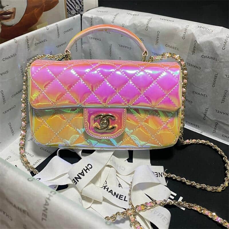 CC New Iridescent Flap Bag 10240668