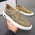 New Classic G Logo Canvas Casual Fashion Slip-on Shoes XC0424040801