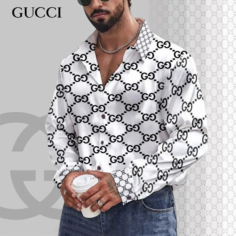 G Long Sleeve Button Shirt  0425031414
