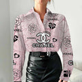 High quality fashion versatile printed long sleeve shirt 3D1024051425