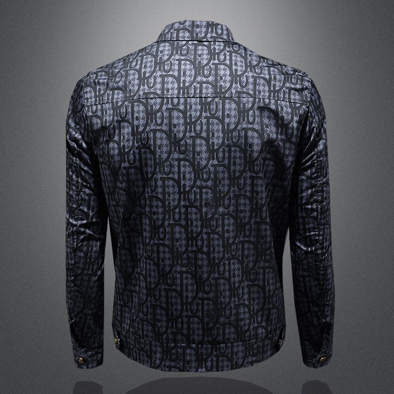 Fashion Printed Denim Jacket PD1023080305