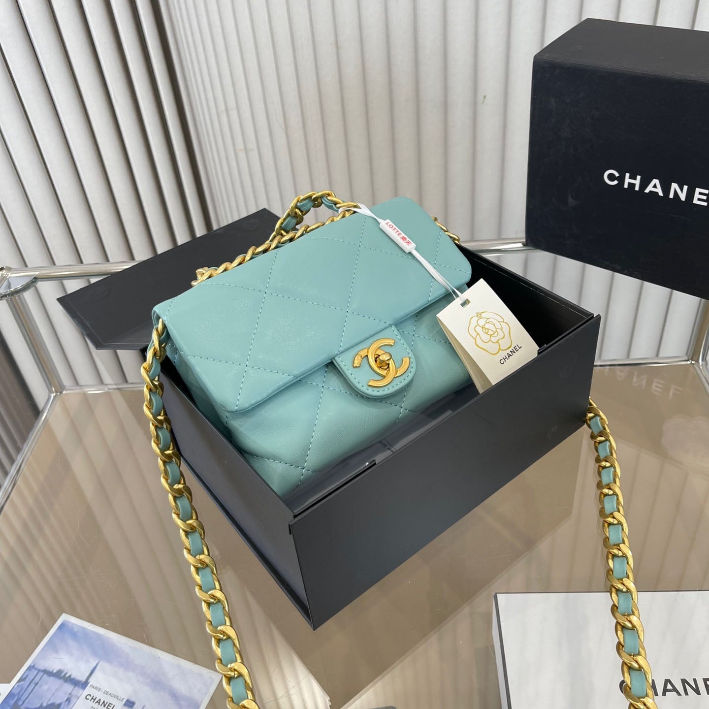 Five-color Exquisite Treasure Chain Bag WLFBG23021701