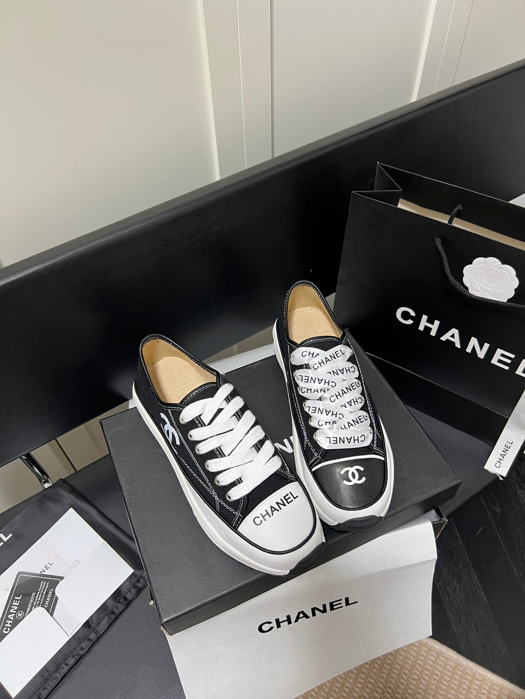 24 New CL Classic Canvas Leather Casual Shoes XC0424040705