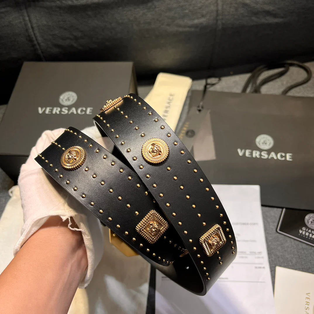 New Fashion Crystal Rivet Belt 1025030601