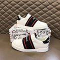 New genuine leather breathable men's sports shoes