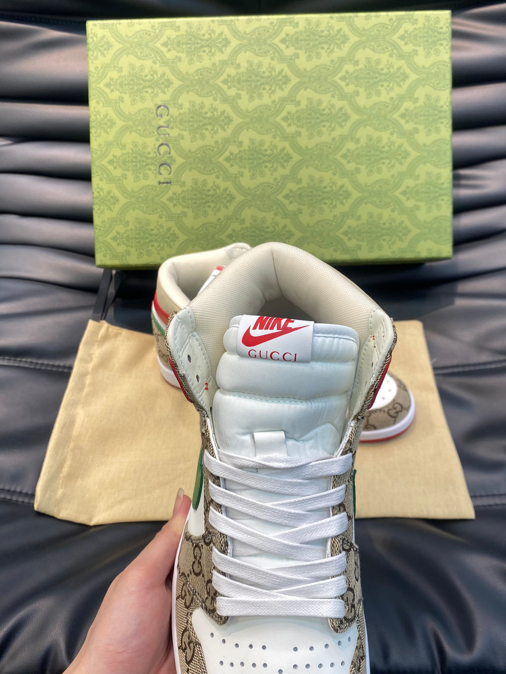 24 Limited Edition G & NK Inverted Hook Collaboration Sneakers 0424082610