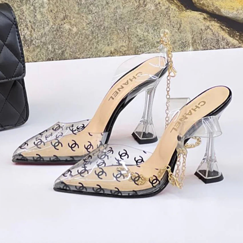 Luxury and fashionable versatile high heel sandals 1024061836