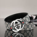 New belt men's smooth buckle casual all-match jeans belt