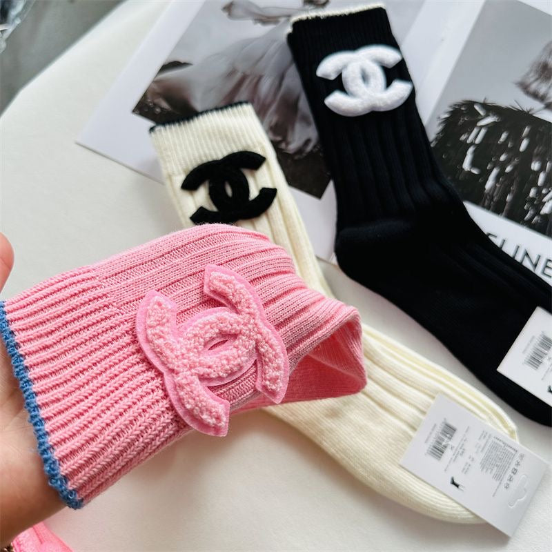 New CL Women's Fashion Thick Knit Socks 0423082803