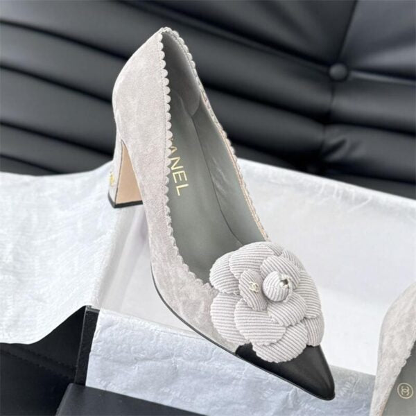 CHL Camellia Pointed Toe Stiletto Heels 0424082808