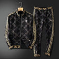 New Fashion Casual Men's Printed Sports Set 1023121416