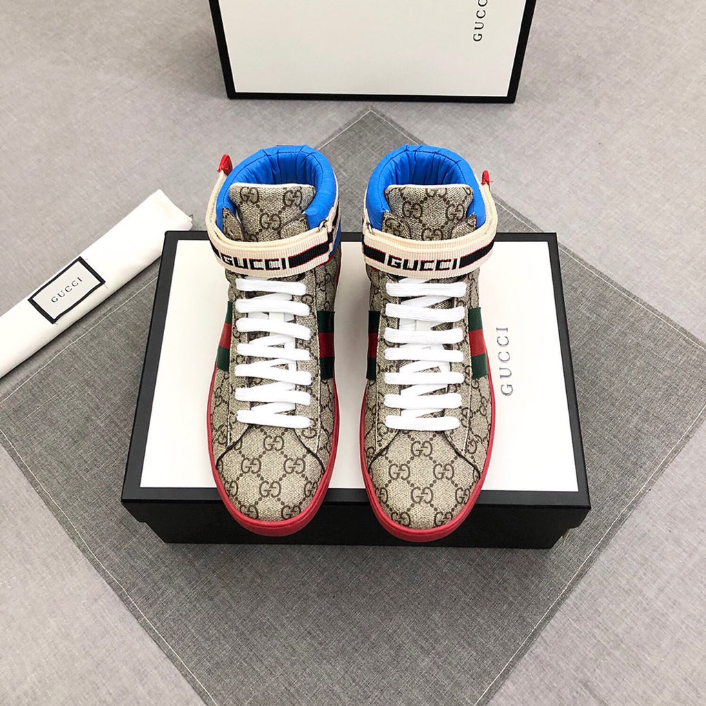 Luxury 2G Retro High Top Casual Shoes 0424082605