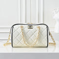 25P Mini Leather Bowling Bag With Chain 0425031424