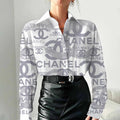 High quality fashion versatile printed long sleeve shirt 3D1024051422