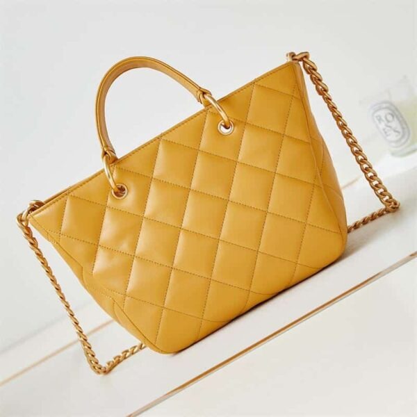 CC Women Leather Shopping Tote Bag 10240667