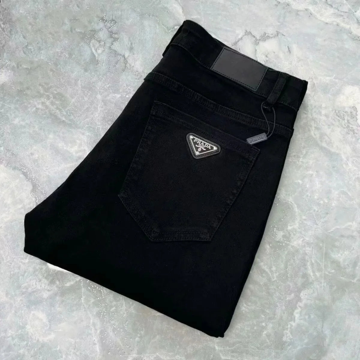 Spring And Summer New Triangle Standard Jeans 1024060608