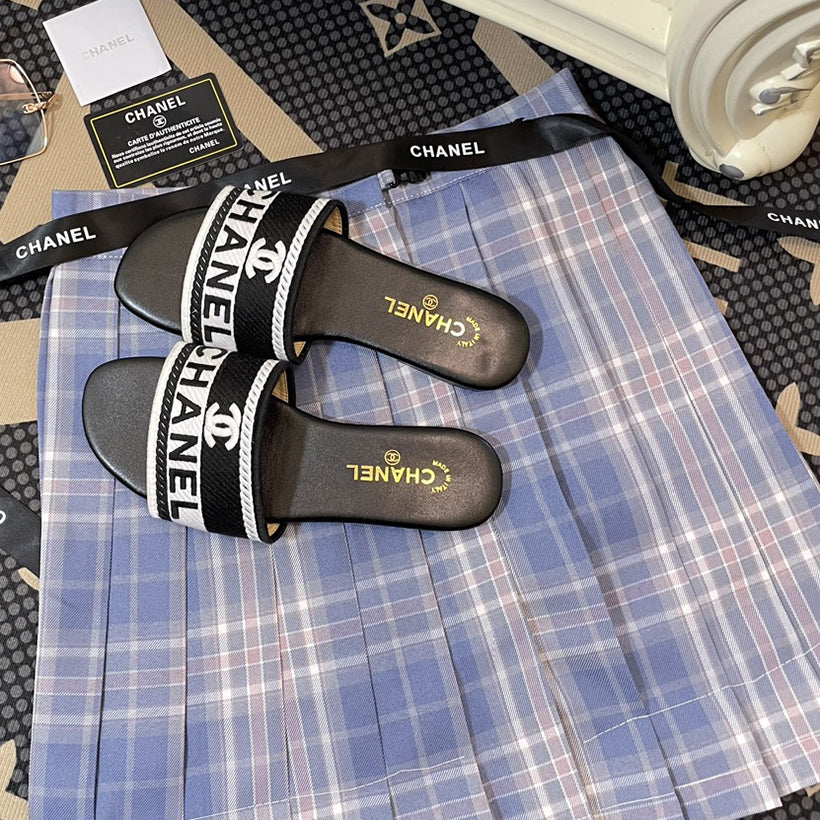 Fashionable Embroidered Slippers PD04062602