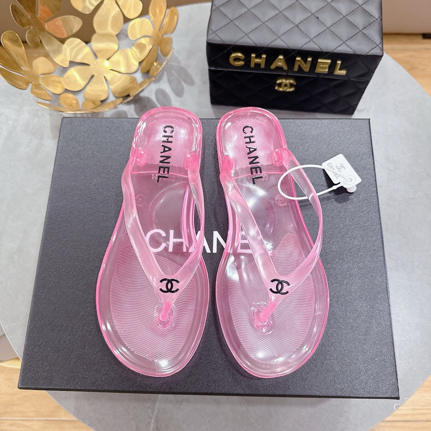 CHA Summer Woven Flat Sandals XC0426060905