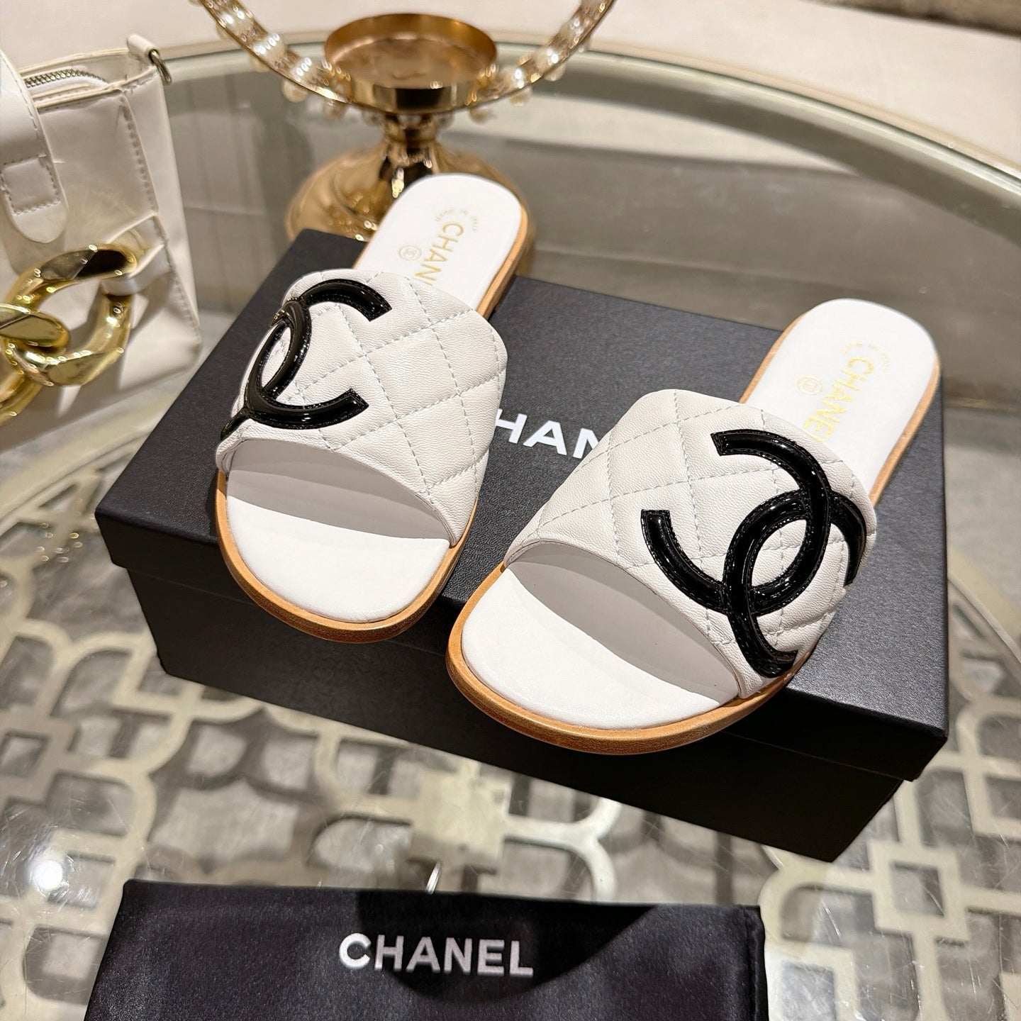 CHA Summer Woven Flat Sandals XC0426060804