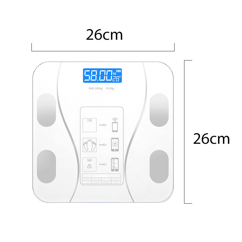 🏅NEW YEAR SPECIAL 50% OFF⏰Weight & Body Fat Smart Digital Scale🏃‍